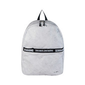 字母織帶歐美時尚新款杜邦紙單雙肩包潮流手提包女士背包