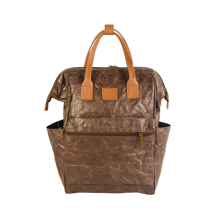 東莞生產杜邦紙背包 輕便攜帶杜邦紙雙肩背包